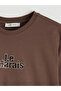Crew Neck Sequin Embroidered Women's T-Shirt (S6) - 5