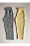 Girls' New Season Spring Bubble Fabric 2-Piece Set Pants - 3