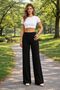 Modal Fabric High-Waist Stretchy Shaping Straight-Leg Pants Leggings