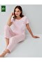 Modal Cotton Piece Short Sleeve Women's Pajama Set Plus Size Option