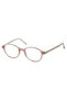 Special Patterned Transparent Pink Girls' Screen Glasses with Blue Light Protection - 2