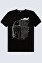 Kaskda Yoda Short Sleeve Black Women's T-Shirt - 2
