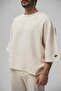 Muslin Fakir Sleeve Oversized Tshirt Cream - 5