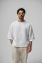 Muslin Fakir Sleeve Oversized Tshirt White - 3