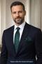 Emerald Green Shawl Patterned Navy Blue Woven Fabric Handkerchiefs Slim Fit Ties // Sdk-2606-5 - 4