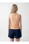 Original Women's Square Neck Ruffle Detailed Sleeveless Blouse - 4