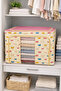 Foldable Clothes Storage Box with Steel Frame– Organizer - صندوق تخزين ملابس قابل للطي مع هيكل معدني - 3