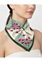 Choose Your Style Green Ginkgo Scarf / Bandana / Accessory 48X48 cm
