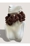 Hand Knitted Velvet Thread Scrunchie Hair Clip – Soft, Voluminous, Does Not Damage Hair