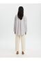 Bluse aus Leinengemisch Oversized - 3