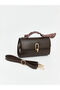 Seray New Season Leather-Look Women with Scarves Shoulder Bag - 2