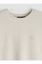 Gray Crew Neck Printed Men's T-Shirt - 2