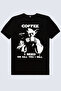 Yoda Coffee Short Sleeve Black Women's T-Shirt - 2