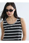 قميص نسائي مخطط بياقة روبا من سلسلة Shining Selections Zero من Shining Store - 2