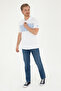 U.S. Polo Men's Straight Cut Denim Pants 1815858 Sacopo 022 Blue - 2