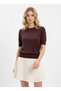 Women's Crew Neck Premium Yarn Basic Knitwear Sweater 12463.Crs