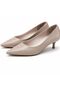 Genuine Leather 4 cm Heeled Pointed Toe Women's Stiletto - 2