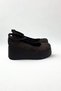 Brown Suede Wedge Heel Women Loafers V4211 - 6