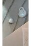 Beton Textured Lightweight Fiberglass Modern New Wall Sconce – Electrically Connected – White - 5