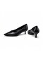 Genuine Leather 4 cm Heeled Pointed Toe Women's Stiletto - 2