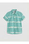 Nevavm Batik Patterned Boy's Shirt with Difference