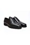 Black Color Lace-Up Genuine Leather Men's Shoes