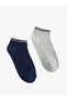Set of 2 Booties Socks - 2