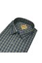 Classic Wide Cut Plaid Double Pocket Long Sleeve Men's Shirt - 4