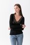 Women's Sheer Lace Li Cashmere Blouse – Transparent Casual Stylish Summer Blouse - 6