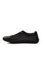 Black Genuine Leather Men's Casual Shoes - 2