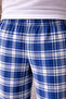 100% Cotton Combed Single Jersey Double Set of 2 Women's and Men's Pajama Bottoms - 2