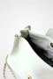 Soho White Chain Strap Detailed Crossbody and Shoulder Bag - 5