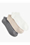 Set of 3 Cotton Basic Socks