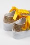 Women's Wedge Heel Piece Evening Dress and Wedding Shoe Set - 4