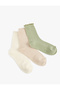 Cotton 3-Piece Sock Set - 2