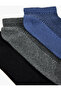 3-Piece Basic Set of Cotton Booties Socks - 4
