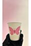 Butterfly Birthday Party Event Themed Disposable 7 oz 100 Pcs Paper Cups - 4