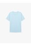Regular Fit Print Detailed Crew Neck Short Sleeve Sports T-Shirt - 3