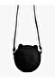 Cat Themed Glittery Ears Appliqué Detail Crossbody Bag - 3