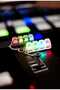 Illuminated Keyboard with Click Sound Stress Gi Leather Ci Keychain Mixed Color 1 Piece - 5