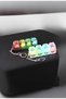 Illuminated Keyboard with Click Sound Stress Gi Leather Ci Keychain Mixed Color 1 Piece - 6