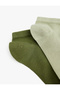 Modal Mixed Set of 2 Bootie Socks - 3