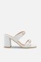 Bery Women's Heeled Double Tape Set of Belt Slipper A012-K0615 - 3