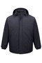 Large Size Thin Padded m Transitional Coat (Wide Comfortable Fit)