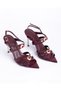 Classic Heeled Shoes Women's Stiletto Heel Heeled Shoes High Heel Sandals - 6