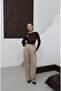 High Waist Wide Leg Palazzo Pants Stone - 5