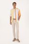 U.S Polo Assn Yan Pocketed D Woven Fabric Oxford D Patterned Ke Linen Antolon