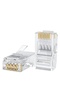 كماشة احترافية لتجعيد الكابلات + جهاز اختبار الشبكة + مجموعة 10x Cat6 RJ45 Jack - 4