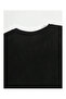 Unisex Women/Men Black Printed Oversize T-Shirt - 2