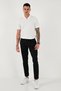 Cotton Regular Fit Zippered Polo Collar t Shirt Men's Polo Collar t Shirt 5902915 - 5